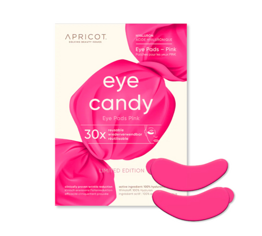 APRICOT - Patch riutilizzabili con acido ialuronico per il contorno occhi "eye candy"