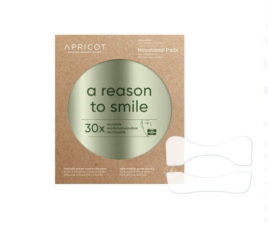 APRICOT - Patch Riutilizzabili nasolabiale "a reason to smile"