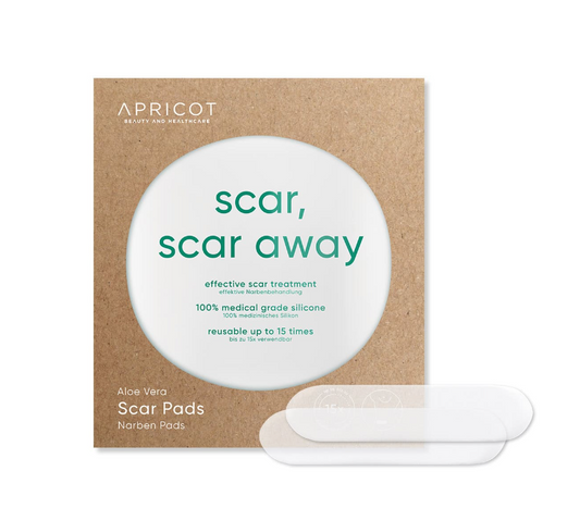 APRICOT - Patch Riutilizzabili per le Cicatrici con aloe vera "scar, scar away"